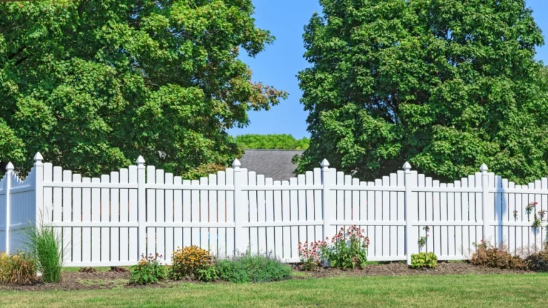 cleaning vinyl fence