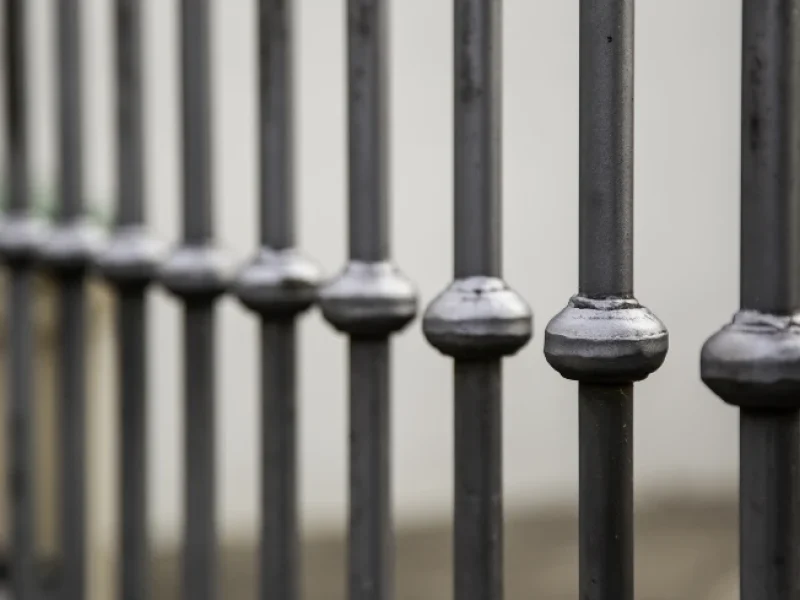 wrought iron residential fencing