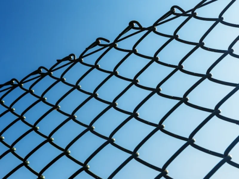 chain link commercial fencing